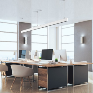 Recsheeve Slim Sheet Hanging Linear Lamp - office linear lamp