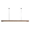 Reetohn Rectangular Slim Wood Linear Hanging Lamp - wooden lamp