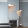 Sundberg Wabi-Sabi Organic Wavy Loops Pendant Lamp - living room