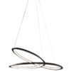 Sundström Modern Infinite Loop Pendant Lamp - black