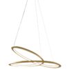 Sundström Modern Infinite Loop Pendant Lamp - gold