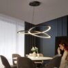 Sundström Modern Infinite Loop Pendant Lamp-kitchen lamp