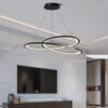 Sundström Modern Infinite Loop Pendant Lamp - living room