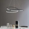 Sundström Modern Infinite Loop Pendant Lamp - studio pendant