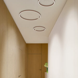 Tryggda C-Shaped Ceiling Lamp - hotel entrance ceiling lamp