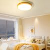 Yupizza Modern Colourful Ring Stacks Ceiling Lamp - bedroom