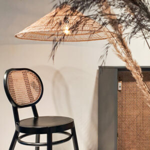 Rebesen Rattan Cone Pendant Lamp - island pendant lamp