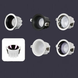 Elvo-Recessed-Anti-Glare-Round-Downlight