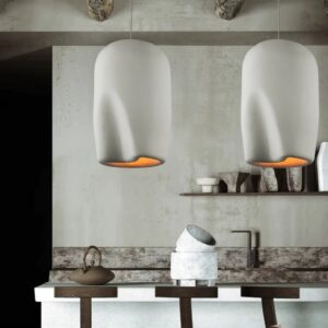 Amansa Wabi-Sabi Tall Dome Pendant Lamp