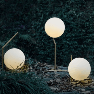 Balancing Ball Garden side Table Lamp