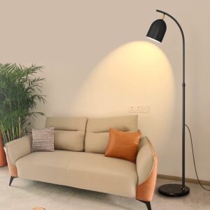 Gauteja Bell Dome Shade Floor Lamp