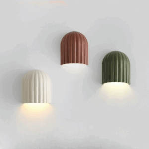 Jonsja Coloured Grooves Wall Lamp