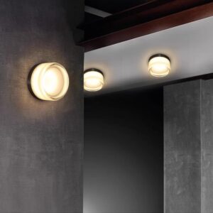 Kinnparno Rounded Base Wall Ceiling Lamp