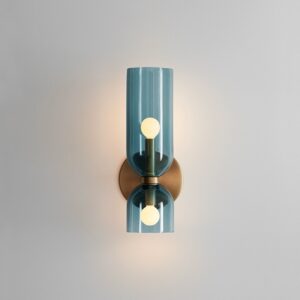 Lowewa Twin-head Glass Wall Lamp