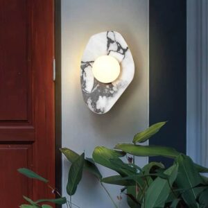 Marble Stone Wall Light - Entrance Light