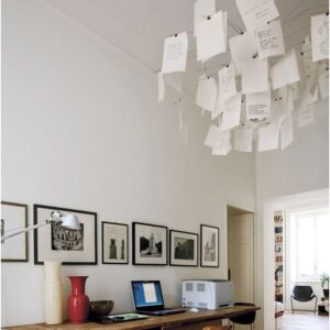 Notes Frenzy Chandelier Light - Bedroom Light