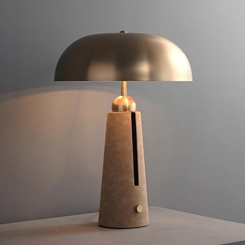 Dome Top Sculptural Table Lamp - hallway lamp