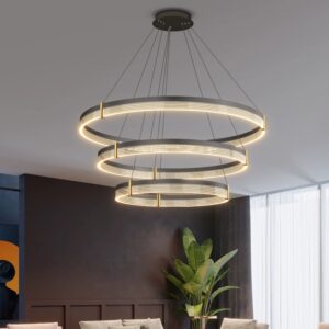 Sigrid Halo Tiered Ring Pendant Lamp