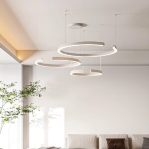 Viona Sculpted Broken Ring Pendant Lamp