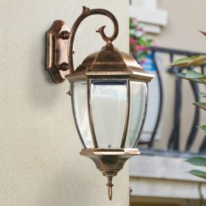 Classic Victorian Outdoor Wall Lamp - entryway light