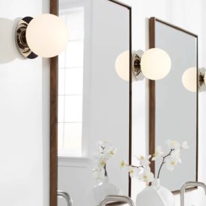 Globe Ball Wall Lamp - bathroom wall lamp