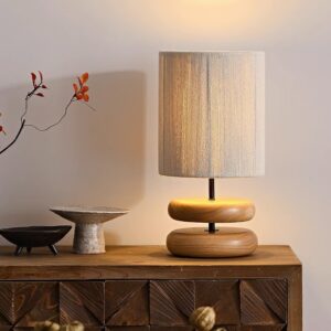 Maleya Wooden Base Table Light