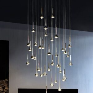 Meteor Shower Drop Pendant Lamp - tv lounge lamp