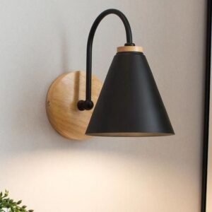 Scandinavian Cone Curve Wall Light - Cafe lamp
