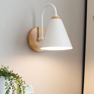 Scandinavian Cone Curve Wall Light - Hallway lamp