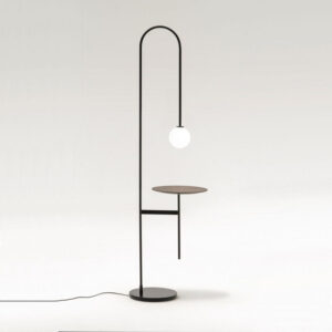 Anette Tray Table Floor Lamp