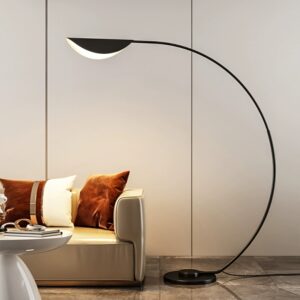 Leaf Arc Floor Lamp - living room