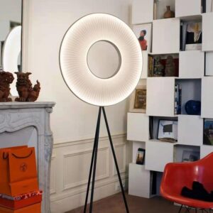 Liora Halo Ring Floor Lamp