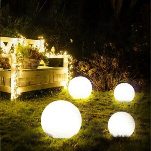 Round Globe Ball Outdoor Decorative Floor Lamp - party lighitng