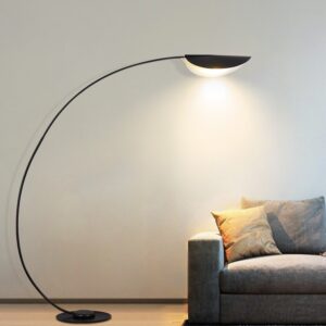 Sylvara Leaf Arc Floor Lamp