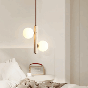 Trevona Stone Axis Pendant Light