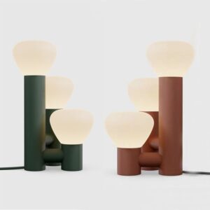 Triple Stem Table Lamp - living room lamp