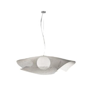 Averi Sculptural Mesh Pendant Light - Hanging Light