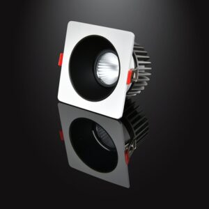 Nuka Single Recessed Anti-Glare Square Spotlight