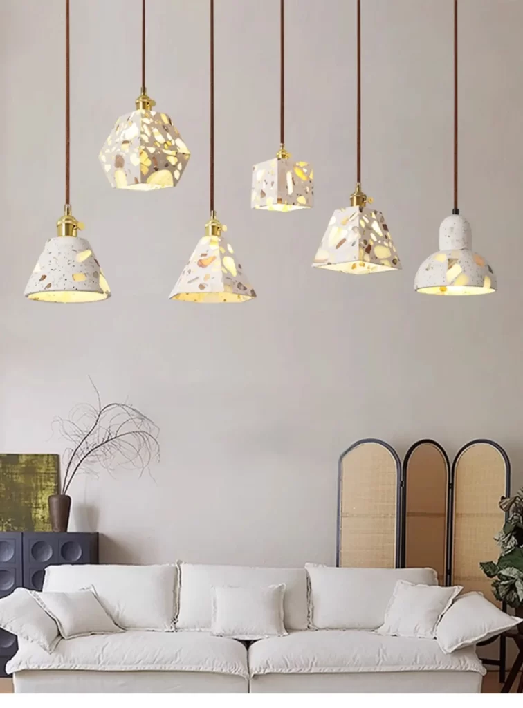 Singapore Home Lighting Trends 2026: Modern & Smart Designs Nuvrix-Terra-Prism-Pendant-Light-hallway-light-scaled