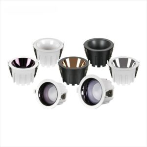 Recessed Anti-Glare Round Downlight - inner reflector details