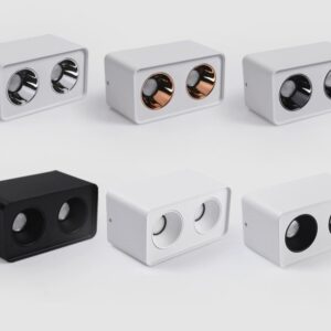 Surface Mounted Anti-Glare Spotlight - colour details