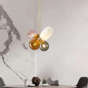 Velmor Bloom Glass Pendant Light - dining light