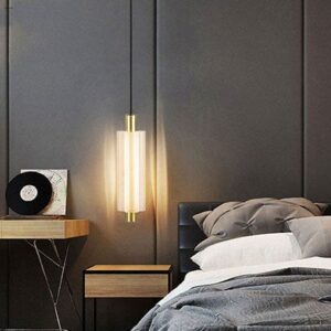 Cylinder Pendant Light - hotel room