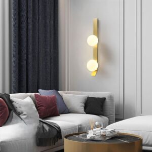 Globe Ball Wall Lamp - living room