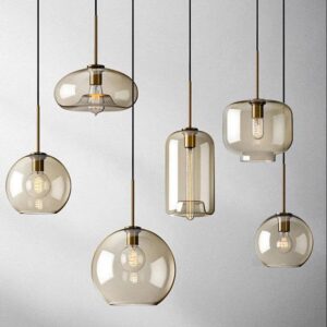 Grojasa Glass Shade Pendant Light