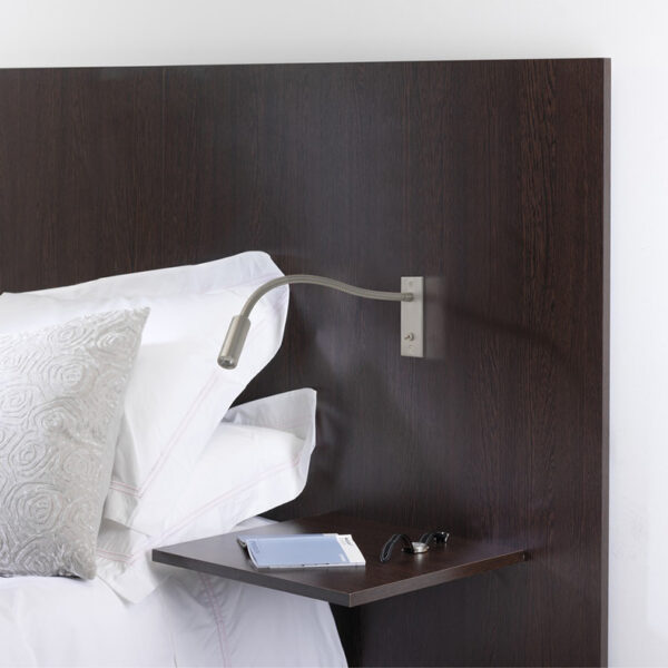 Recessed Bedside Flexible LED Reading Light Model F3205 | Screed