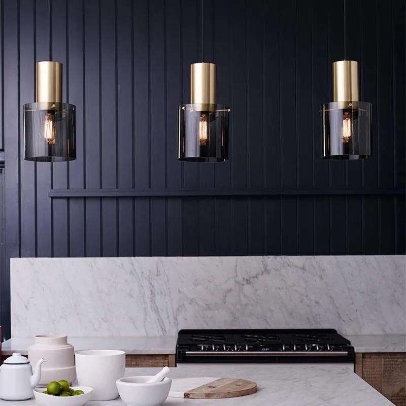 Albeina Modern Golden Glow Glass Pendant Light Albeina Modern Golden Glow Glass Pendant Light