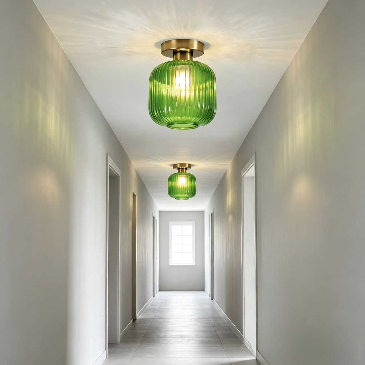 Asgeirja Modern Striped Lantern Glass Jar Ceiling Light Asgeirja Modern Striped Lantern Glass Jar Ceiling Light Hallway Apartment