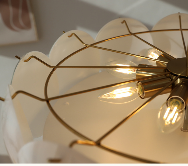 Blimsander Contemporary Cloud Petal Ceiling Light Blimsander Contemporary Cloud Petal Ceiling Light Bulb