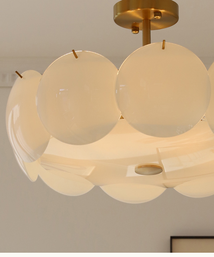 Blimsander Contemporary Cloud Petal Ceiling Light Blimsander Contemporary Cloud Petal Ceiling Light Glass Bubble